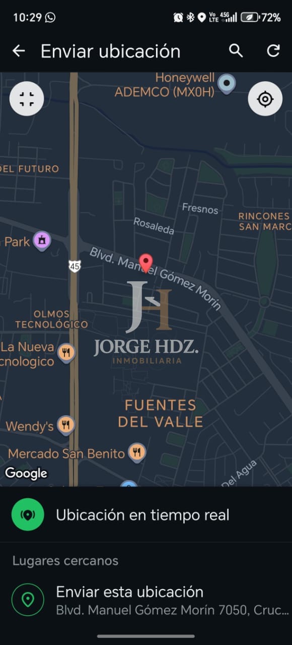 Fotografía 5 de Terreno Comercial Av. Ejercito Nacional