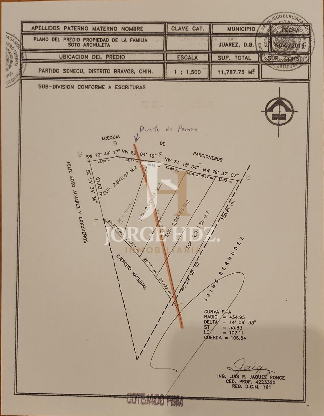 Fotografía 4 de Terreno Comercial Av. Ejercito Nacional